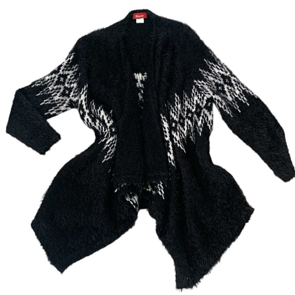 Panhandle Fuzzy Soft Southwestern Open Cardigan S… - image 5